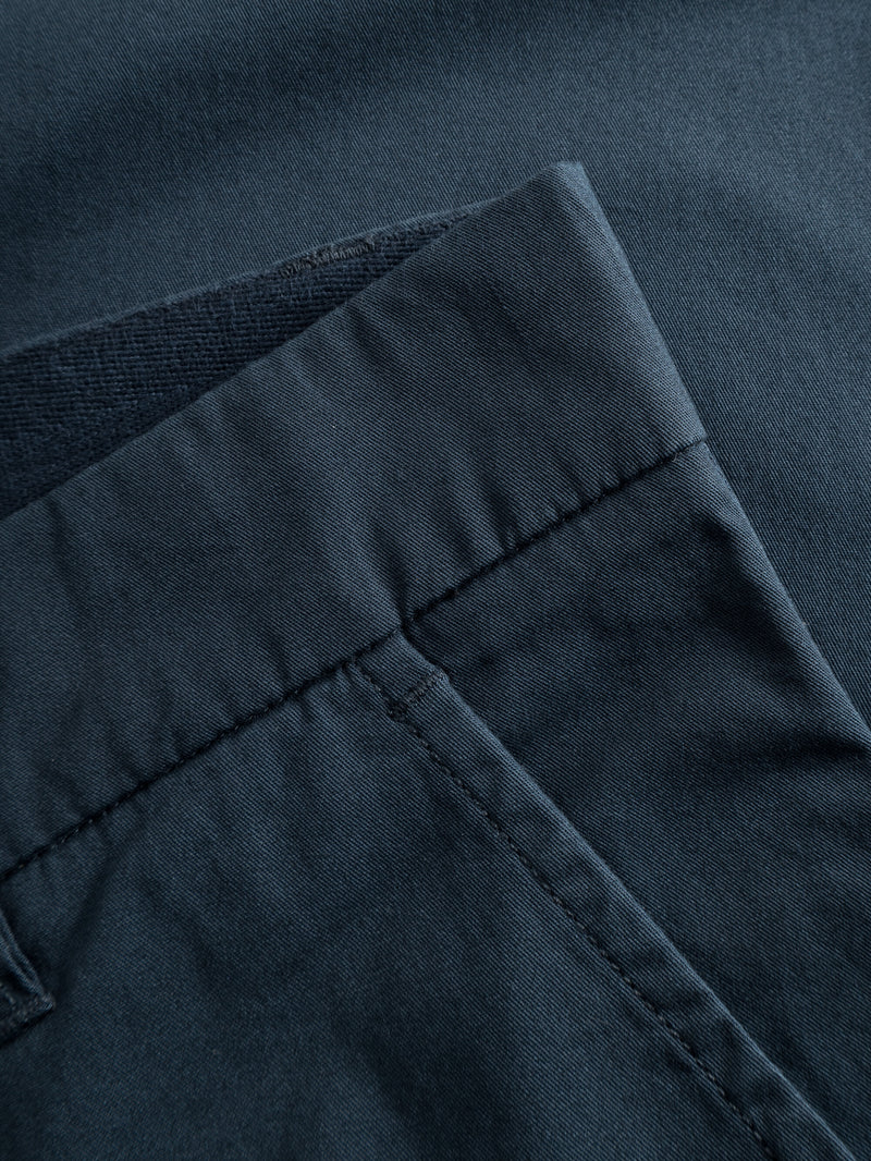 KnowledgeCotton Apparel - MEN CHUCK regular chino poplin pant Pants 1001 Total Eclipse